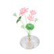 thumbnail image 1 of Adorno De Cristal Con Forma De Flor Para Coche, Accesorio Interior Para Balcón, Escritorio, Loto, 1 of 5