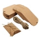thumbnail image 4 of 100x Caja De Almohada Kraft Bolsa De Regalo Cajas De Dulces Con Cordeles Para Favores De Fiesta Marrón, 4 of 5