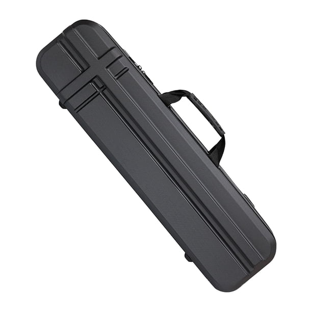 Bolsa de Transporte para Bolsa de Caña de Pescar, Estuche Rígido Portátil para Caña de Pescar, Resistente Al Agua, Multiusos con Correa Ajustable para 120cm Negro