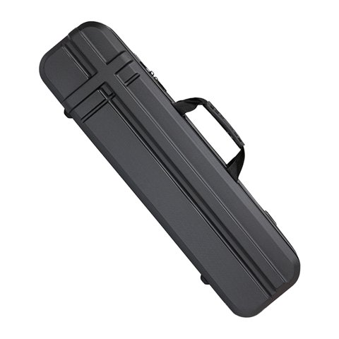 Magideal - Bolsa De Transporte Para Bolsa De Caña De Pescar, Estuche Rígido Portátil Para Caña De Pescar, Resistente Al Agua, Multiusos Con Correa Ajustable Para 120Cm Negro