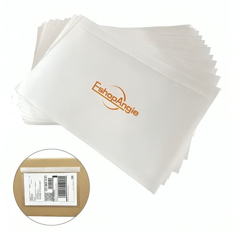 Genérico - Pack 100 Sobre Transparente Adhesivo Impermeable Envios