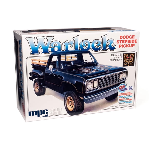 Kit de modelo MPC Dodge Warlock Pickup 2T 1977 a escala 1:25