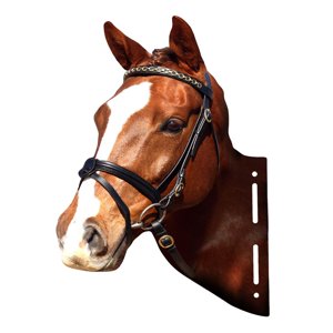 Magideal - Cabezas De Animales, Decoración De Pared, Escultura De Pared, Estatua, Figurita Rústica Para Colgar En La Pared Del Hogar, Decoración De Hotel, Granja Caballo