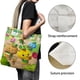 thumbnail image 3 of Katuri Bolso de tela con estampado de lienzo para mujer, bolsa de compras reutilizable y estética, con cremallera interior, regalo para mujer,40*45cm., 3 of 6