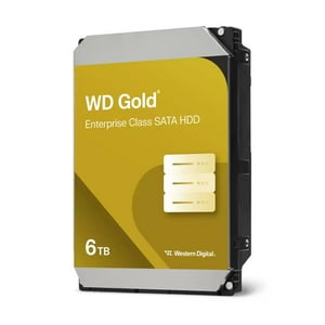Western Digital - Disco Duro Interno Wd Gold Enterprise 6 Tb 3.5"" Dorado