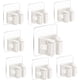 thumbnail image 1 of Paquete de 8 soportes autoadhesivos para escobas de pared, sin necesidad de taladrar, organizador robusto para fregonas y escobas, ideal para el hogar, el baño, la cocina y el jardín., 1 of 6