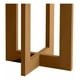 thumbnail image 3 of Mesa Lateral Redonda Be Caramelo, 3 of 3