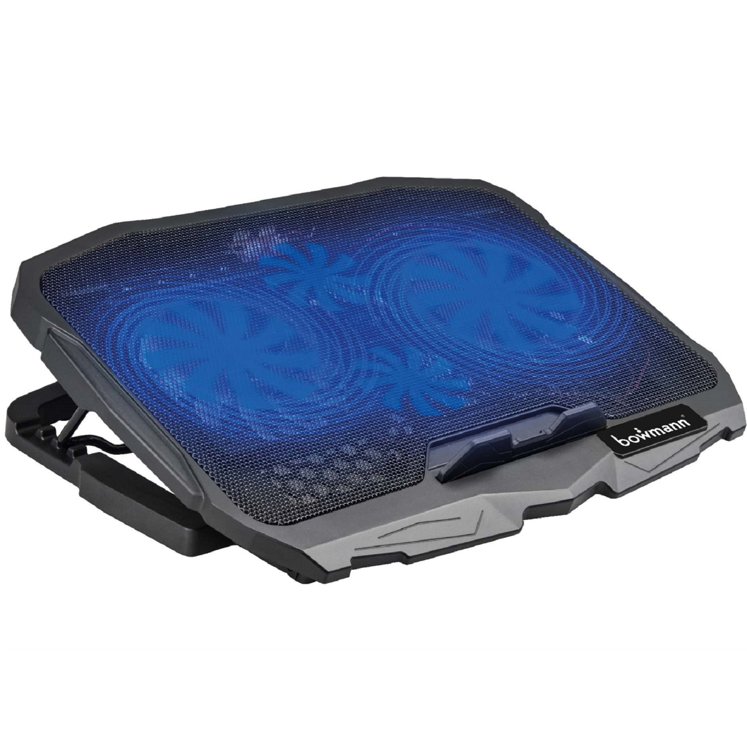 Bowmann - Base Cooler Ajustable Notebook 4 Ventiladores Bw-c4v