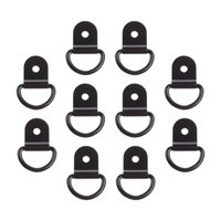 Magideal - Anclajes De En Apariencia De D Piezas, Gancho De Negro, De De Material Acero Inoxidable, De Apto Para Vehículos De