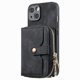 thumbnail image 5 of Funda Tipo Cartera con Correa Cruzada para iPhone 15 Plus Protección Contra Golpes Negro, 5 of 6