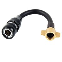 Magideal - Adaptador De Conexión Rápida, Conector De Entrada De Aire Para Tanque De Aire, Tubo De Válvula De Aire Práctico, Versátil Y Resistente Para Mezcladore 60 Centímetros