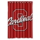 thumbnail image 1 of Cortina de ducha Stanford Cardinal con ganchos (122 x 183 cm), 1 of 3