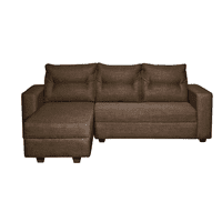 Genérico - Sofa Seccional Dennis Chocolate