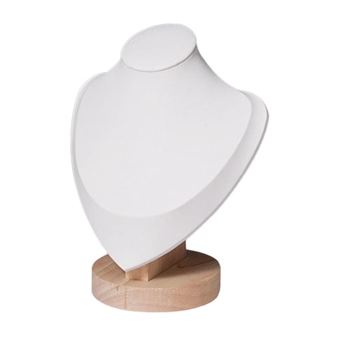 Ioensy - Collar Cadena Joyería Busto Soporte Tienda Dormitorio Collar Expositor Soporte S