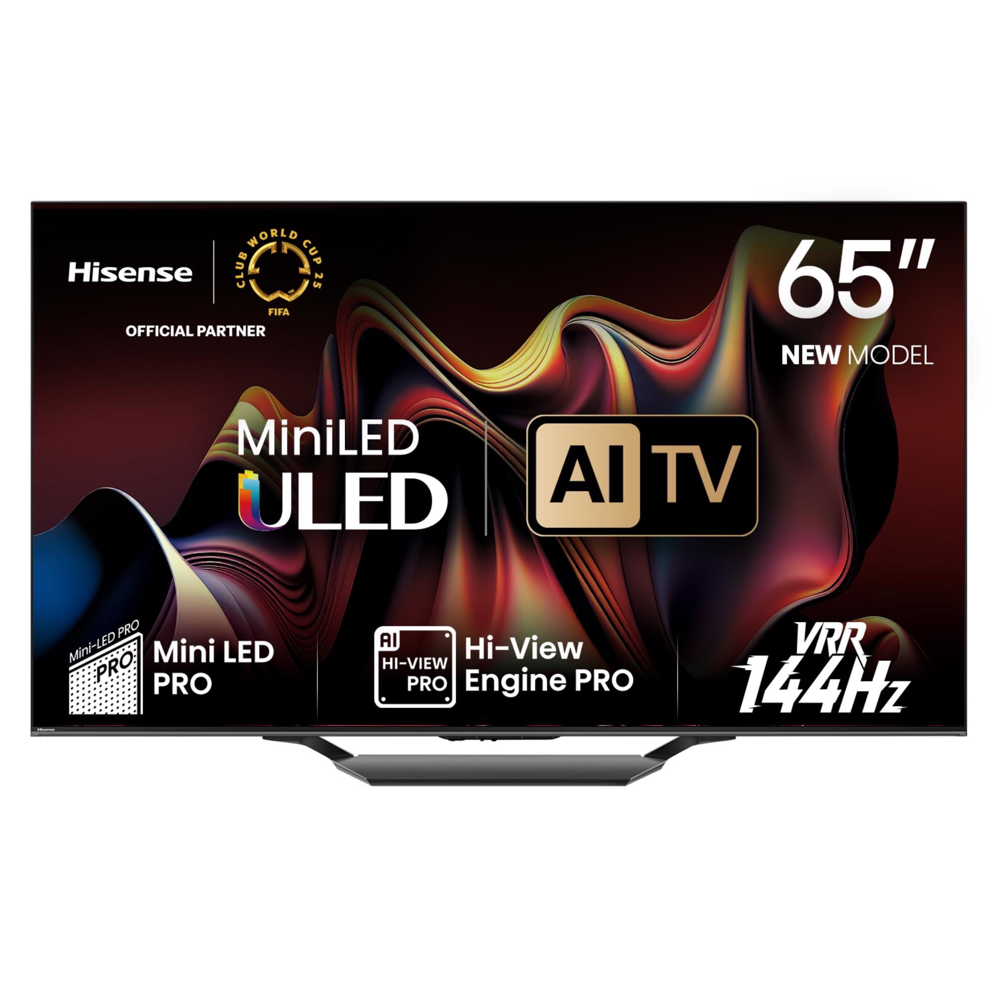 Televisor 65"" Miniled 4K Uhd U7N Smart Tv Hisense