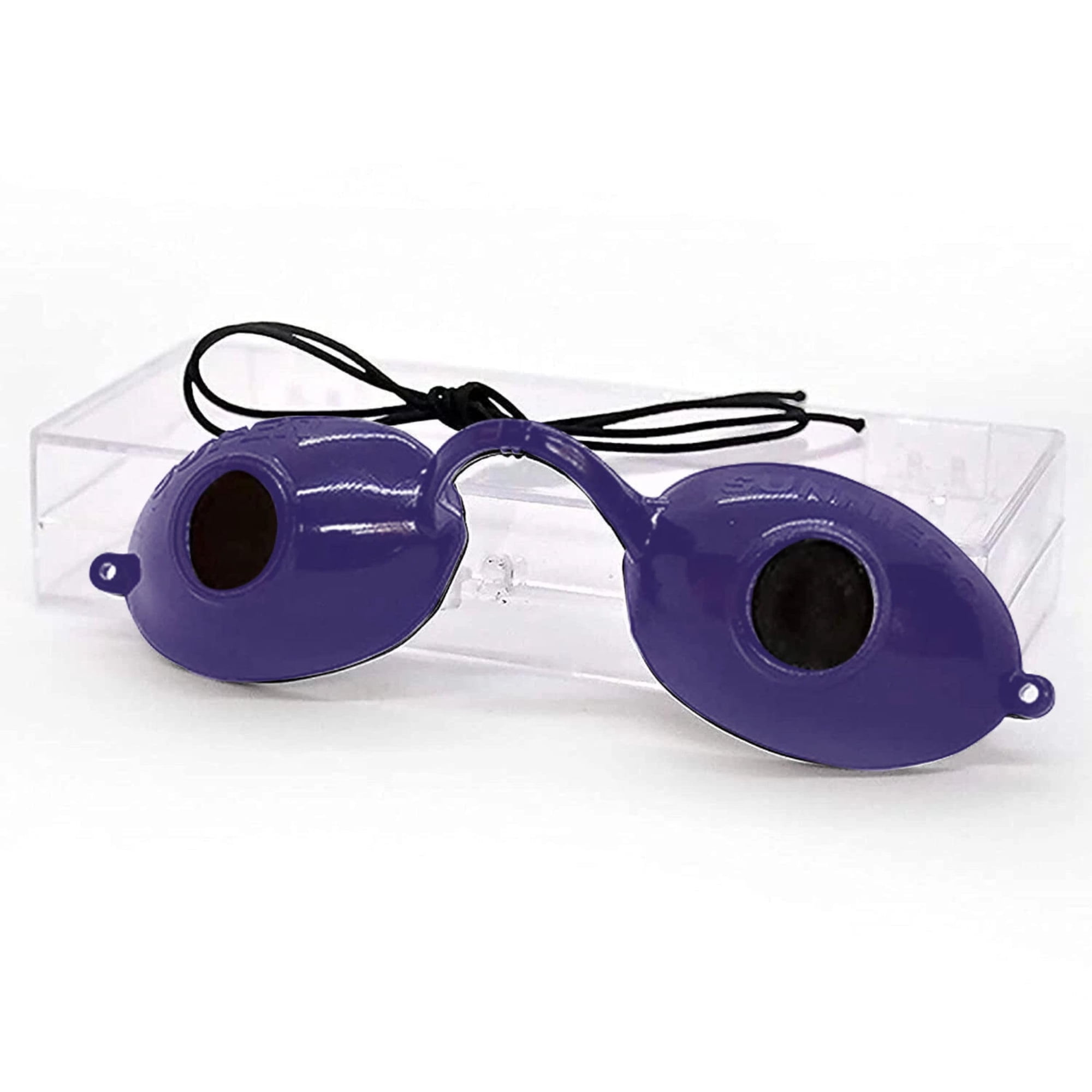 Gafas De Bronceado Super Sunnies Con Protección Uv Para Los Ojos, Color Morado