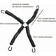thumbnail image 2 of Cuerda Pulpo Elástica Equipaje Caucho Jebe 4 Gancho Trenza, 2 of 3