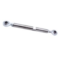 Magideal - Soporte De Alternador De Varilla Tensora Ajustable De Acero Inoxidable Que Reemplaza El Accesorio De Motor De Alta Dureza Para Motor Sbc 55 Pulgadas