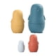 thumbnail image 5 of Muñecas Anidadas De Silicona, Juguete Ruso Matryoshka, Apilador De Muñecas, Juguete Para Niños, Azul, 5 of 5