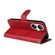 thumbnail image 4 of Funda Billetera para Vivo Y35 Plus con Porta Tarjetas y Soporte Ajustable Rojo, 4 of 5