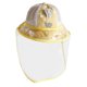 thumbnail image 2 of Kids Splash Gorra Protectora Antivaho A Prueba De Saliva Para Toda La Cara Amarilla, 2 of 5