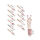 thumbnail image 2 of Set de Utensilios de Cocina de Silicona y Madera (12 Piezas) – Rosado, 2 of 3