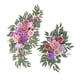 thumbnail image 3 of 2x Flores Artificiales De Arco De Boda Swag Para Ventana De Fiesta Silla De Boda Rosa, 3 of 3