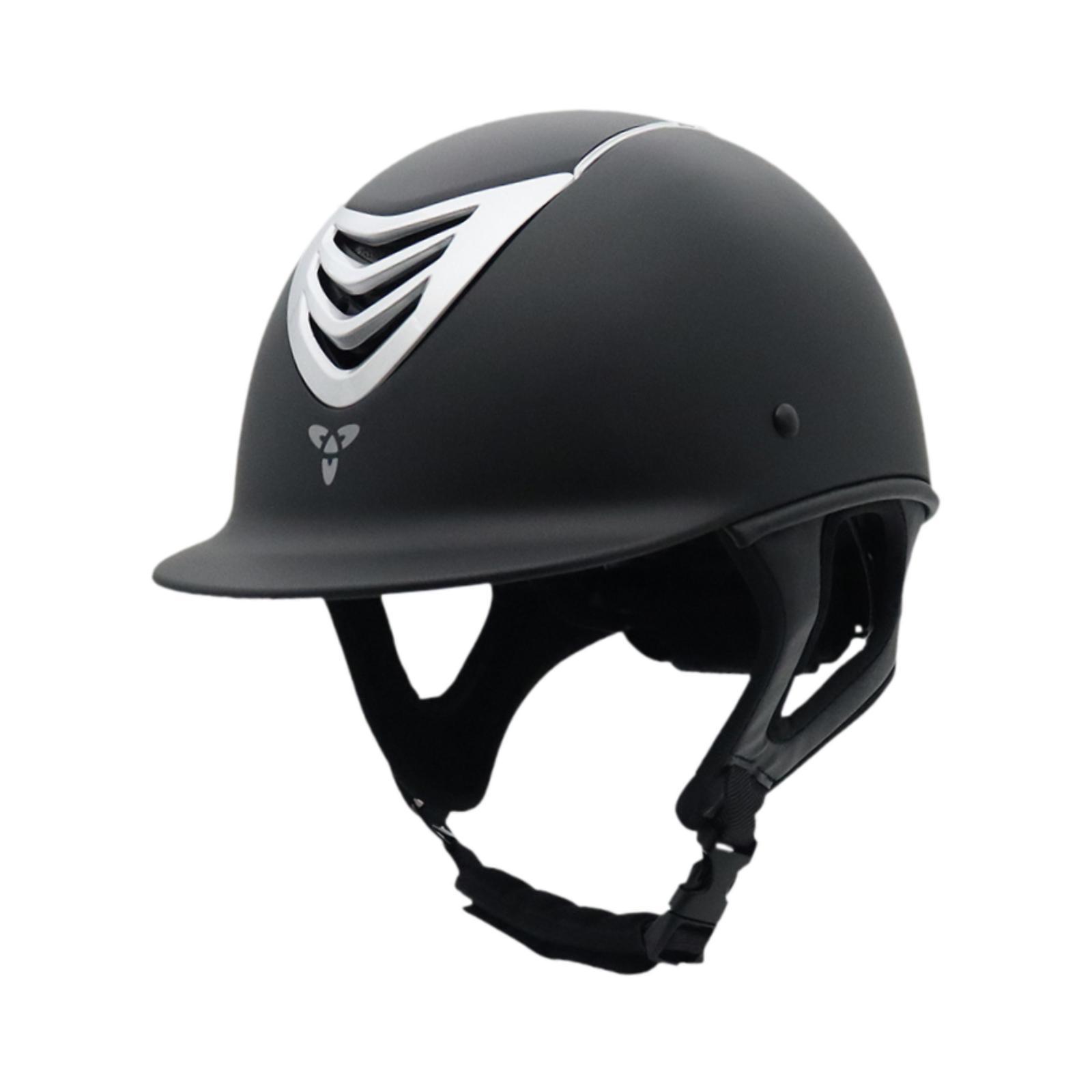 Magideal - Casco De Equitación Para Adultos Sombreros Deportivos Al Aire Libre Sombreros Protectores Profesionales Profesionales Equestrian Historial , Plata Plata 54Cm A 58Cm