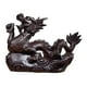 thumbnail image 3 of Estatuilla De Dragón Chino, Artesanía, Adorno De Escritorio Para El Hogar, Chimenea, Estantería, Marrón, 3 of 3
