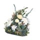 thumbnail image 5 of Flores Bola Cabezas De Rosas Decoraciones De Seda Para Centros De Mesa Boda Champán, 5 of 5