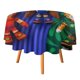thumbnail image 1 of Zayu Mantel Redondo con Estampado Icónico de Temática, Se Adapta a la Mayoría de Mesas, Fácil de Cuidar, Regalo Perfecto para Aficionados, Amigos y Familia.180cm, 1 of 6