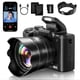 thumbnail image 1 of Cámara digital XNSIAKXA 8K 88MP WiFi para vlogs con capucha para lentes, 1 of 8