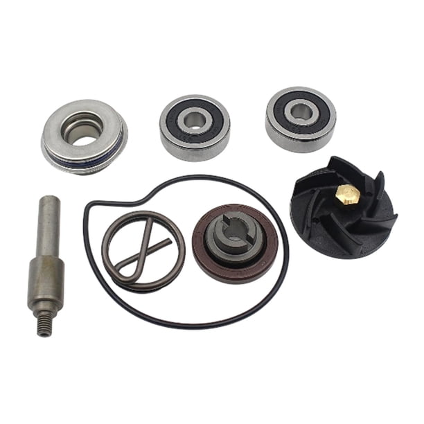 Kit de reparación de bomba de agua para motocicleta Bomba de agua Equipo de metal Portátil Fácil instalación Fácil de usar, Reemplazo eficiente