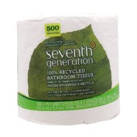 Seventh Generation - Papel Higiénico De Séptima Generación, 500 Hojas, 500 Unidades