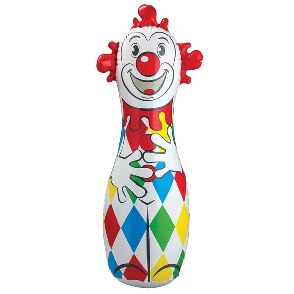 Bop Bag Schylling Classic Clown de 42 pulgadas para niños mayores de 5 años