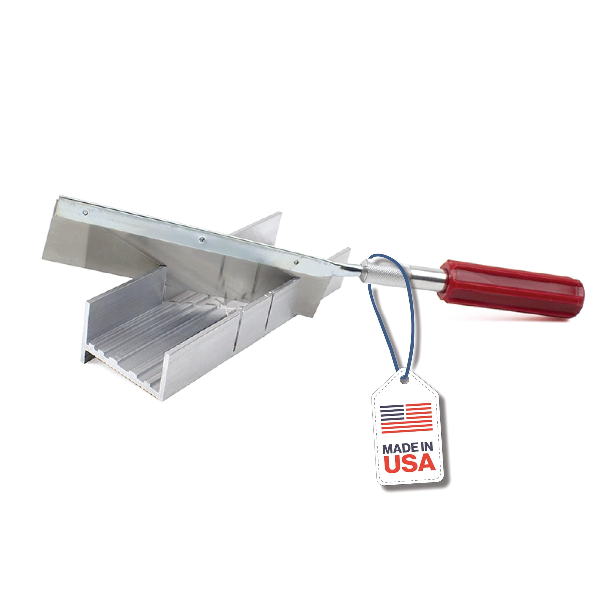 Juego De Caja De Inglete De Metal Excel Blades 6" Para Madera - Aluminio Y Acero - Usa