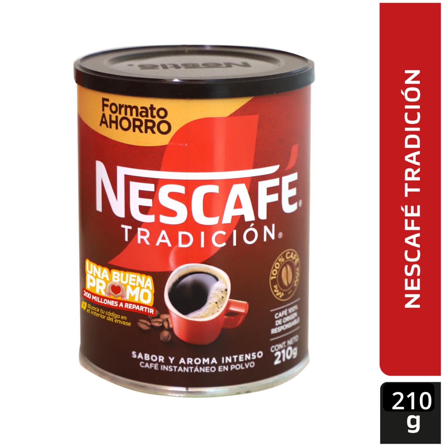 Café Instantáneo Tradición Tarro 210 gr Nescafé