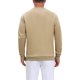thumbnail image 3 of INSPIRE CHIC Sudadera Casual para Hombre de Cuello Redondo con Manga Larga y Bloque de Color para Entrenamiento M Beige, 3 of 6