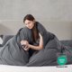 thumbnail image 3 of Hearth Harbor Full Duvet Cover Set 3 Piece Soft Prewashed Talle XL, 3 of 3