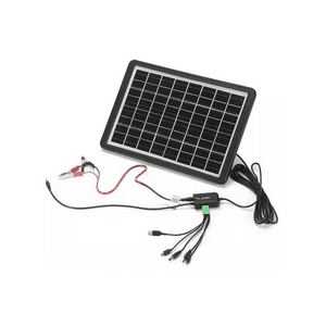 Importclick - Panel Solar Cargador Emergencia Camping Energía 16V