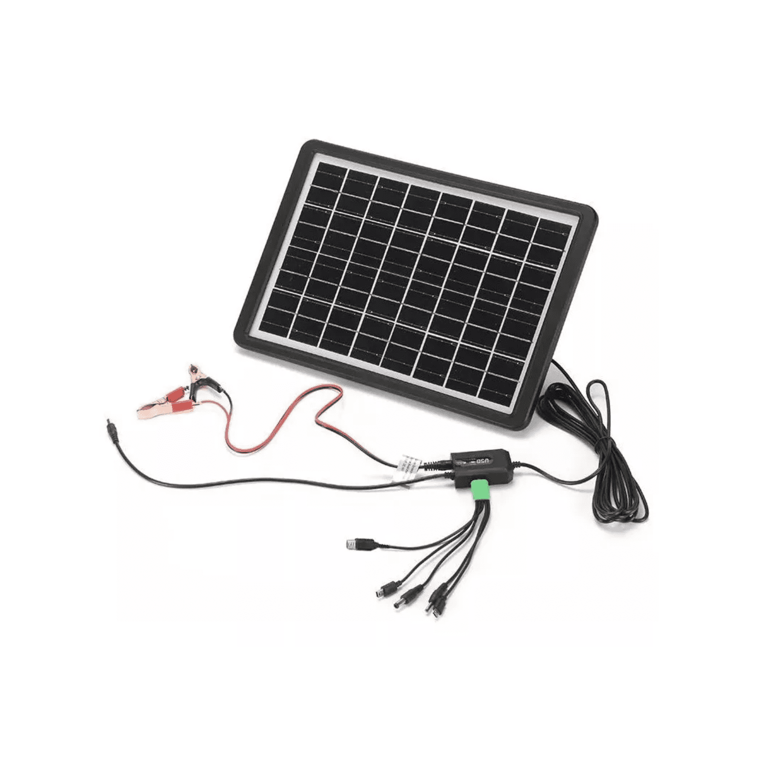 Importclick - Panel Solar Cargador Emergencia Camping Energía 16v