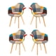 thumbnail image 1 of Sitial Pack 4 Poltrona patchwork MULTICOLOR, 1 of 3