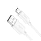 thumbnail image 1 of Cable Hoco X88 Gratified USB A Tipo C 1m Blanco, 1 of 2