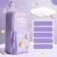 thumbnail image 1 of Kawaii Portable schoolbag Pencil Cases Capacity Canvas Pencil Bag Pouch Holder Box for Girls Student Stationery School Supplies, 1 of 3