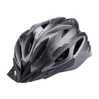 Ioensy - Casco De Bicicleta Casco De Bicicleta Ligero Protector Para Patinaje Escalada Adulto Negro