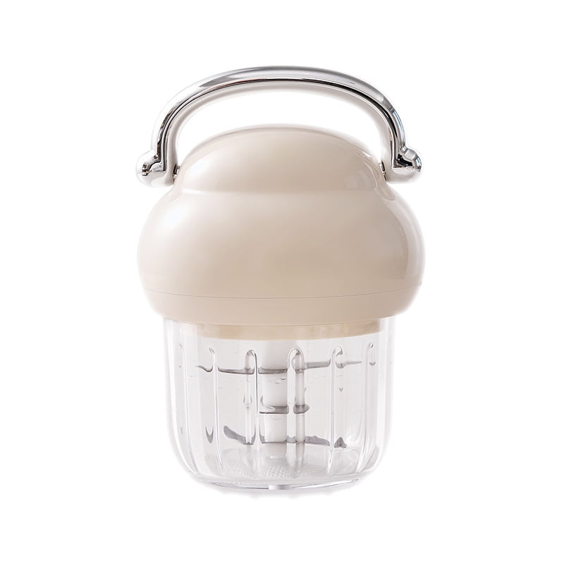 Xusx111 - Picadora Eléctrica De Ajo, Mini Picadora Portátil De Verduras, Molina De Ajo De 350 Ml Molina De Cebolla, Mezcladora A Verduras, Procesador De Alimentos Inalámbrico Para Jengibre, Chile, Fru