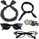 thumbnail image 1 of Set de accesorios para disfraz de los años 50 Aneco, 6 piezas, 1 of 3