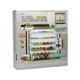 thumbnail image 2 of Vitrina de pared de 5 niveles blanca Mijo MJ8850W, 2 of 4