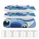 thumbnail image 5 of 3 Pieces Cartoon Stitch Bedding Comforter Set Full with 2 Pillowcases for Kids Teens Girls Women Microfiber Easy Wash Light Breathable Cozy White Base Bed Sheets, 5 of 5
