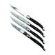 thumbnail image 1 of Set 4 Cuchillos Negros de Mesa, 1 of 3